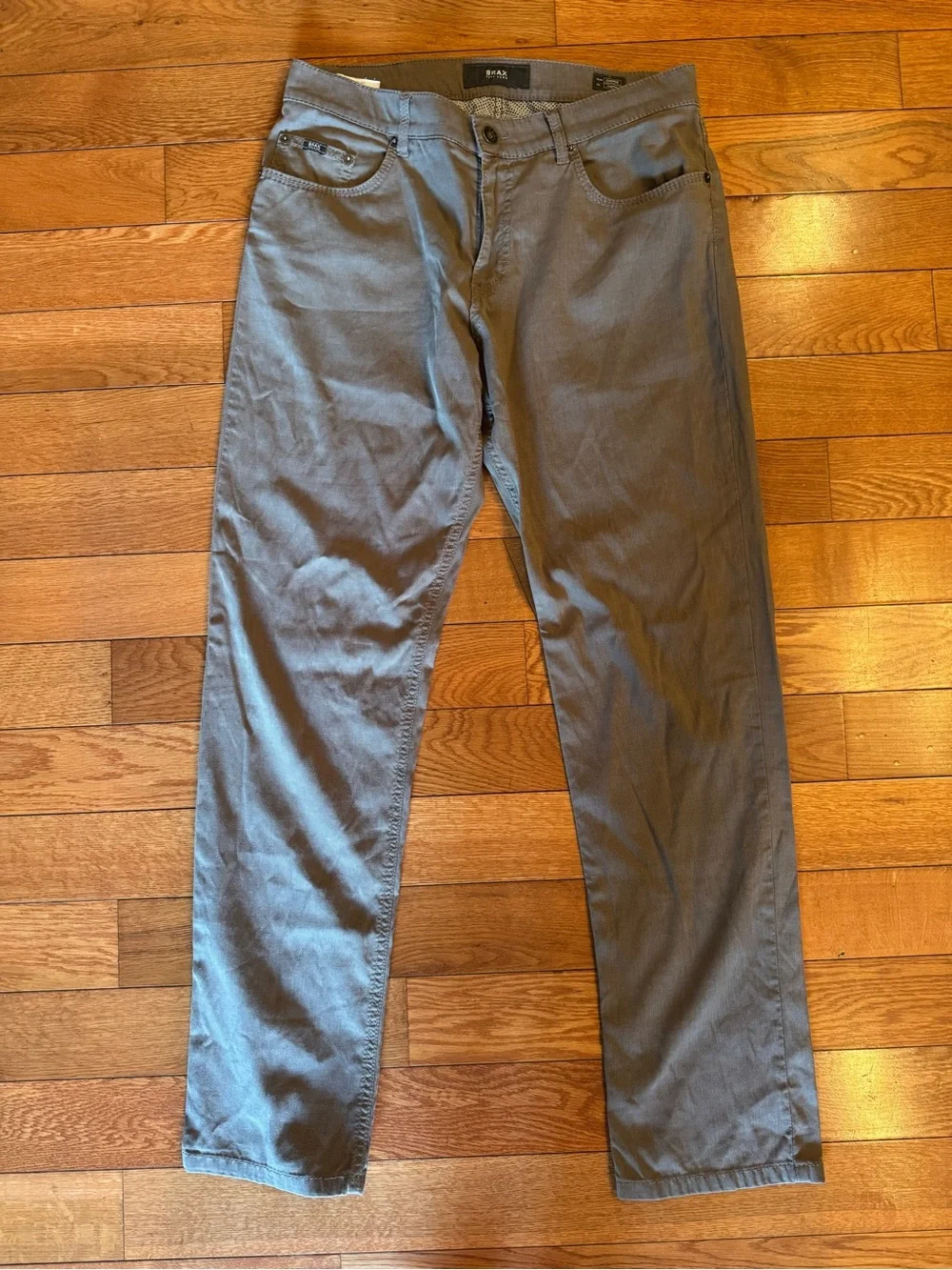 BRAX Cooper Regular Fit Pants – Brown (EUC)